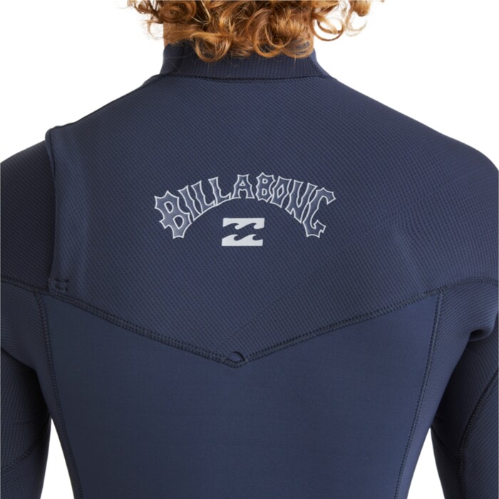 2024 Billabong Hombres Revolution Natural 4/3mm Chest Zip Neopreno ABYW100267 - Dark Navy